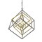 Z-Lite Euclid 4 Light Chandelier, Olde Brass + Bronze 457-4OBR-BRZ - alternate 7